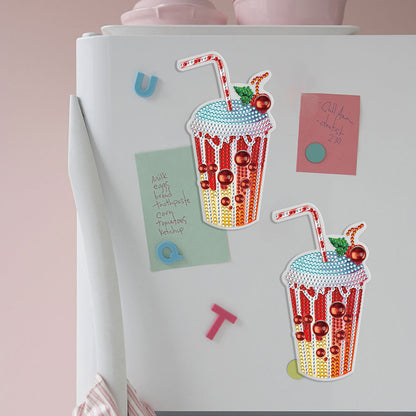 Diamond Painting Magnets Refrigerator for Adults Kids Office Car Fridge (Soda 2)