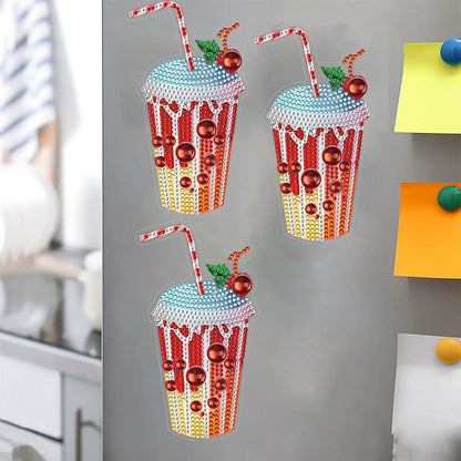 Diamond Painting Magnets Refrigerator for Adults Kids Office Car Fridge (Soda 2)