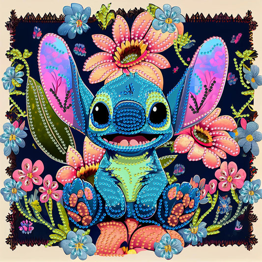 Stitch - Special Shaped Drill Diamond Painting 30*30CM