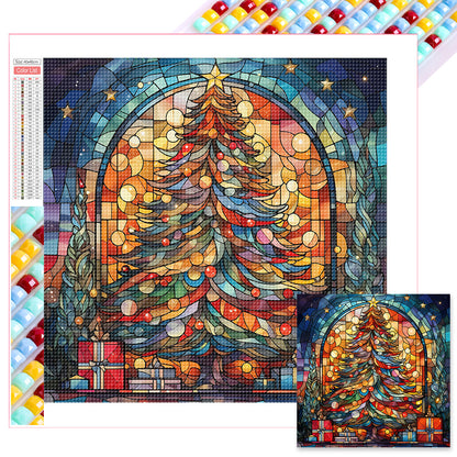 Christmas Tree - Full Square Drill Diamond Painting 40*40CM