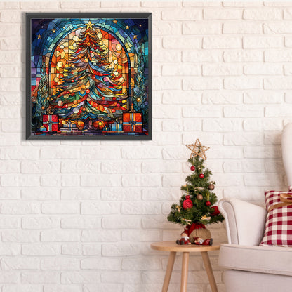 Christmas Tree - Full Square Drill Diamond Painting 40*40CM