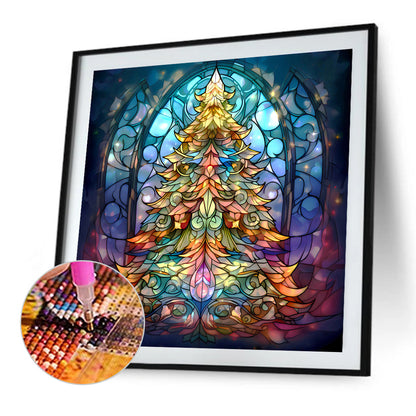 Christmas Tree - Full Square Drill Diamond Painting 40*40CM