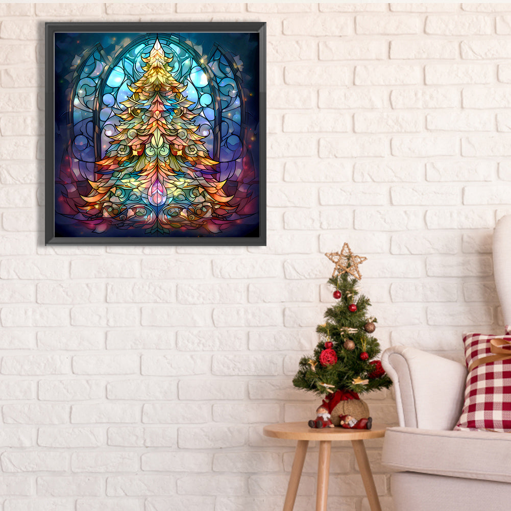 Christmas Tree - Full Square Drill Diamond Painting 40*40CM