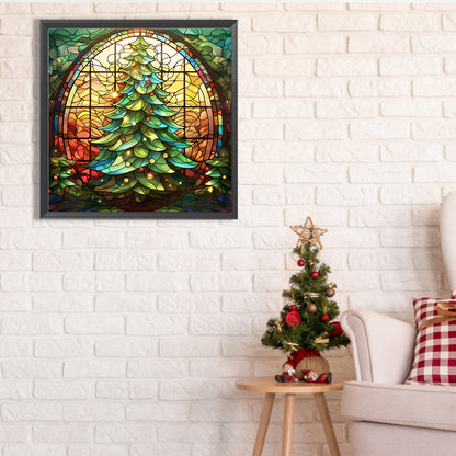 Christmas Tree - Full Square Drill Diamond Painting 40*40CM