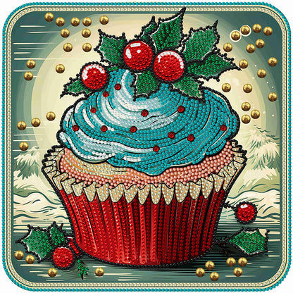 Cup Cake - Special Shaped Drill Diamond Painting 30*30CM