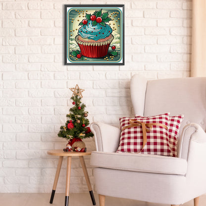 Cup Cake - Special Shaped Drill Diamond Painting 30*30CM