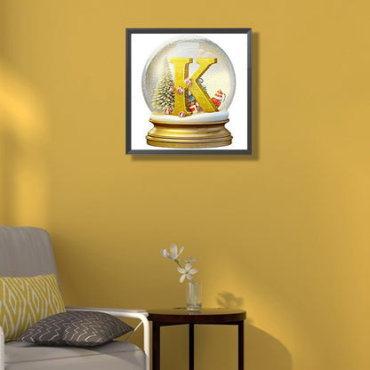 Christmas Crystal Ball K - Full Round Drill Diamond Painting 50*50CM