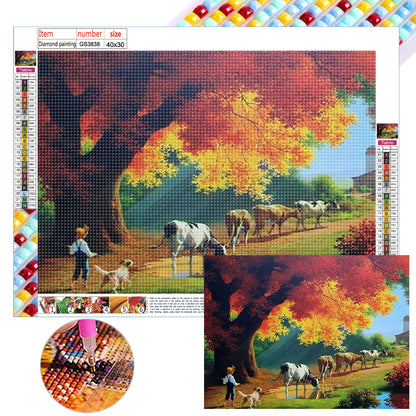 Cowboy - Full Square Drill Diamond Painting 40*30CM