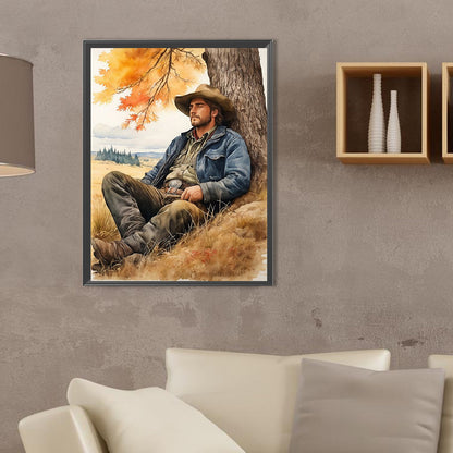 Cowboy - Full Square Drill Diamond Painting 30*40CM