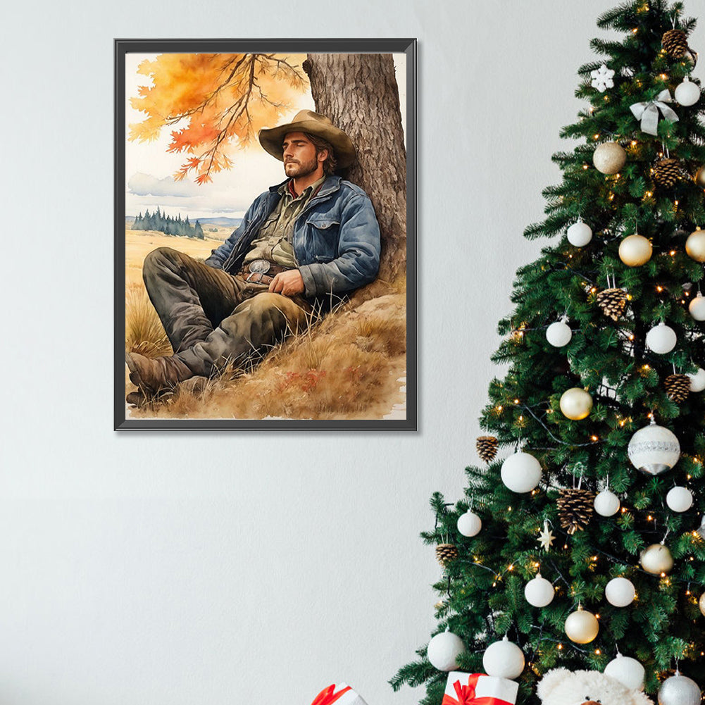 Cowboy - Full Square Drill Diamond Painting 30*40CM