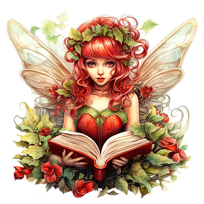 Christmas Fairy - 11CT Stamped Cross Stitch 50*50CM