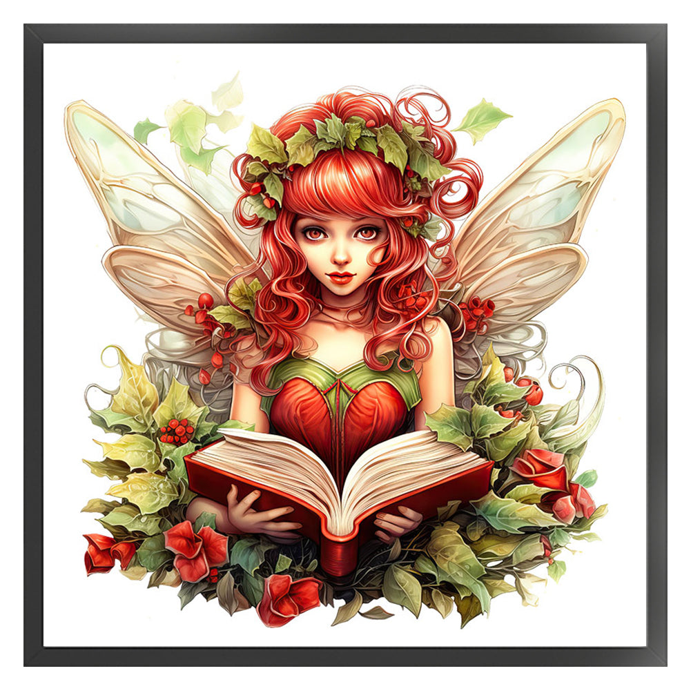 Christmas Fairy - 11CT Stamped Cross Stitch 50*50CM