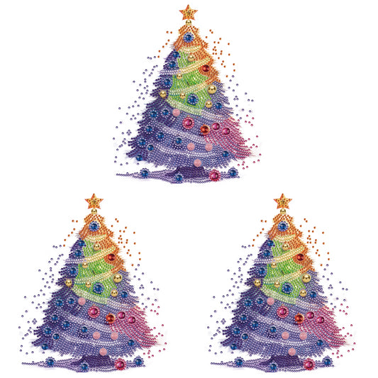 Christmas Tree - Special Shaped Drill Diamond Painting 30*30CM