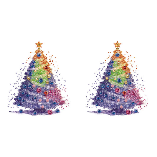 Christmas Tree - Special Shaped Drill Diamond Painting 30*30CM