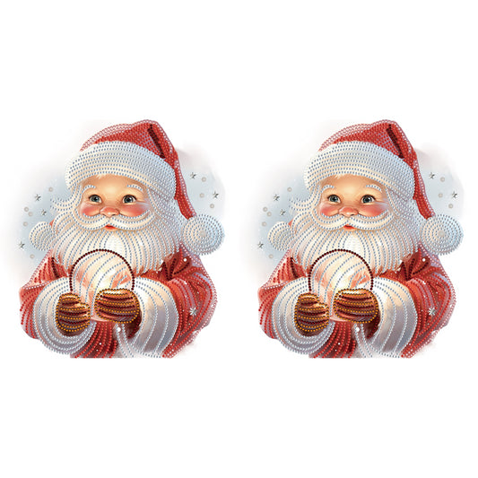 Santa Claus - Special Shaped Drill Diamond Painting 30*30CM