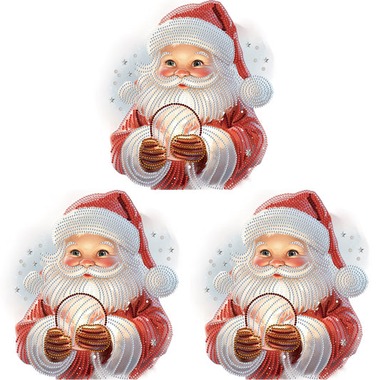 Santa Claus - Special Shaped Drill Diamond Painting 30*30CM