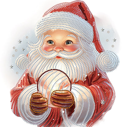 Santa Claus - Special Shaped Drill Diamond Painting 30*30CM