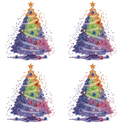 Christmas Tree - Special Shaped Drill Diamond Painting 30*30CM