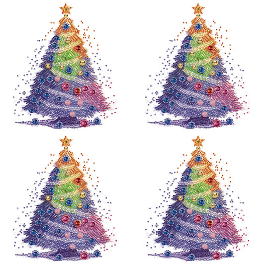 Christmas Tree - Special Shaped Drill Diamond Painting 30*30CM