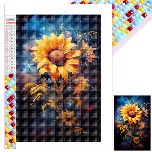 Sunflower - Full Square Drill Diamond Painting 40*60CM