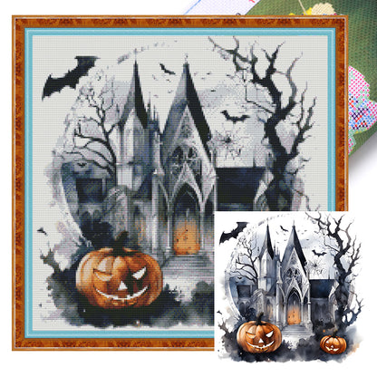 Festival - 11CT Stamped Cross Stitch 50*50CM