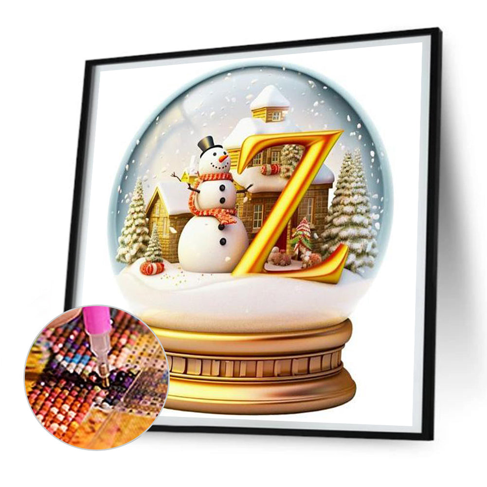 Christmas Ball Z - Full Round Drill Diamond Painting 30*30CM