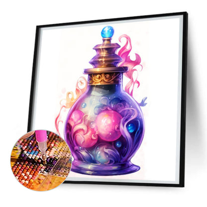 Witch'S Potion - Full Round Drill Diamond Painting 30*30CM