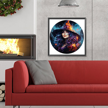 Confidence¡¤Witch - Full Round Drill Diamond Painting 30*30CM