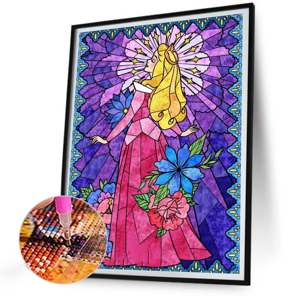 Princess Aurora - Full Round Drill Diamond Painting 30*40CM