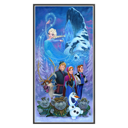 Disney Frozen - 11CT Stamped Cross Stitch 45*90CM