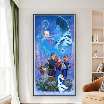 Disney Frozen - 11CT Stamped Cross Stitch 45*90CM