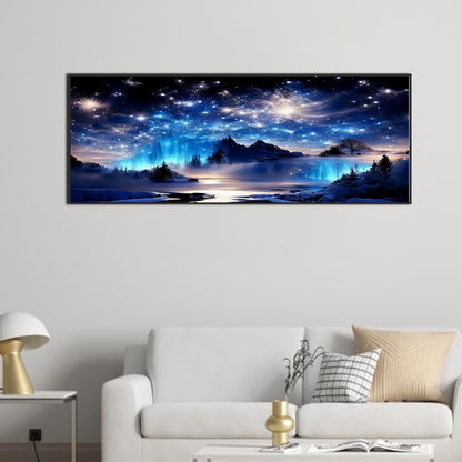 Milky Way - Full Round AB Drill Diamond Painting 90*30CM