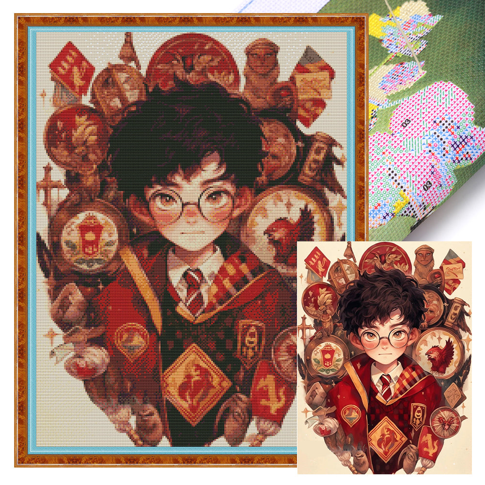 Harry Potter - 11CT Stamped Cross Stitch 40*55CM