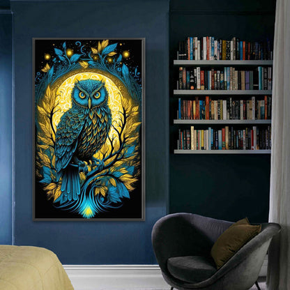 Mermaid Under The Moonlight - 11CT Stamped Cross Stitch 50*80CM