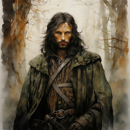 Aragon - 11CT Stamped Cross Stitch 45*45CM