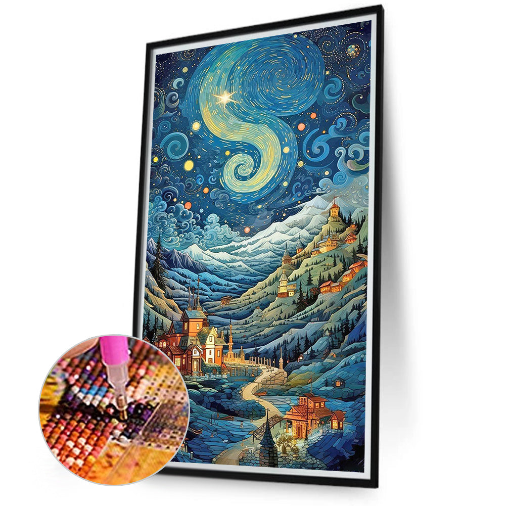 Abstract World - Full Round Drill Diamond Painting 40*70CM