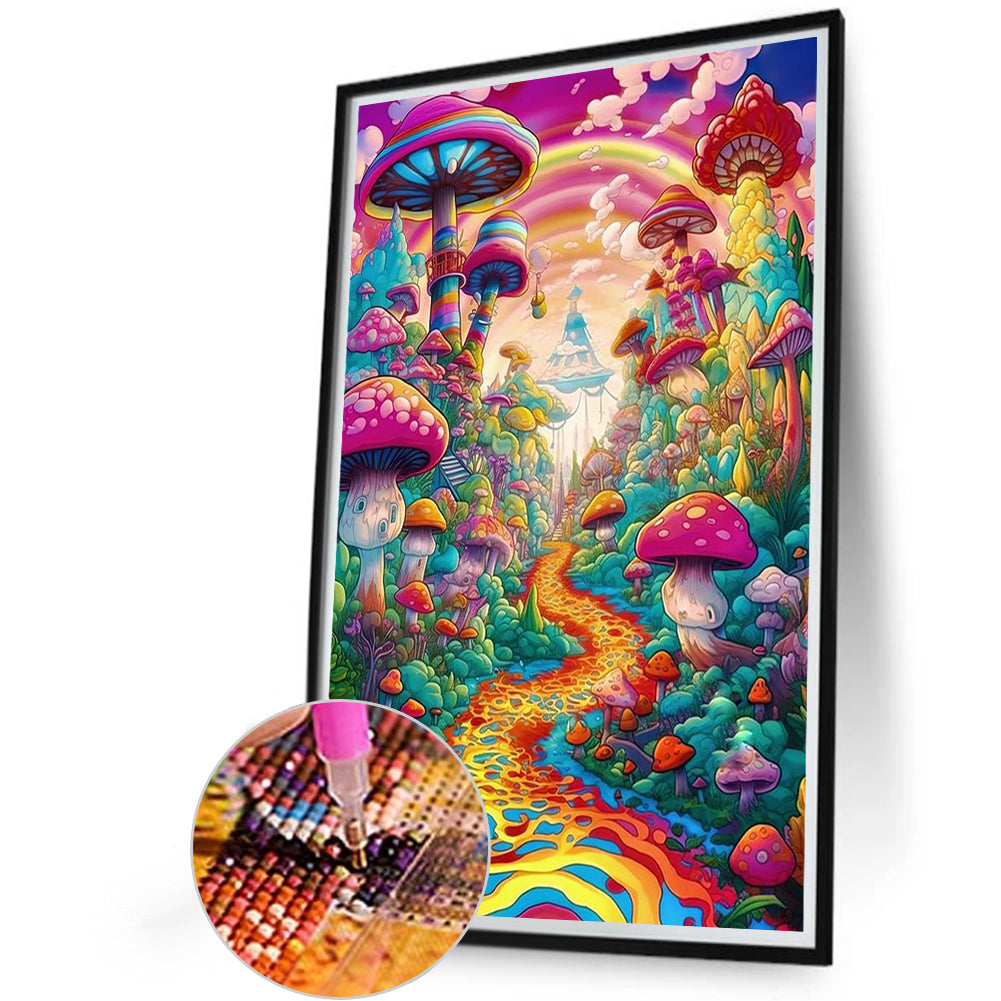 Colourful World - Full Round Drill Diamond Painting 40*60CM