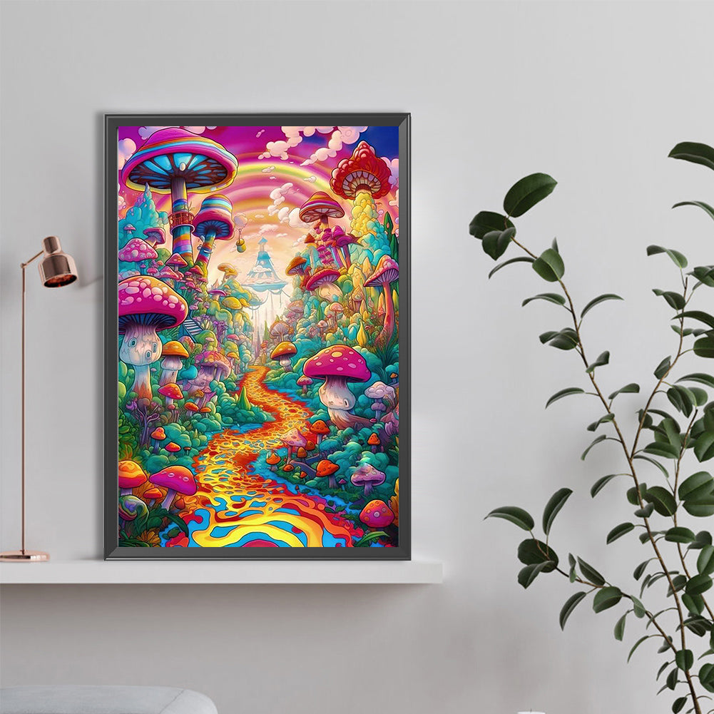 Colourful World - Full Round Drill Diamond Painting 40*60CM