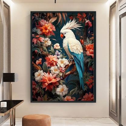 Parrot - 11CT Stamped Cross Stitch 40*60CM