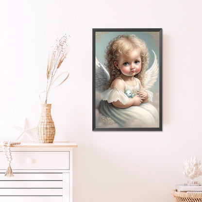 Angel Girl - Full Round AB Drill Diamond Painting 40*60CM