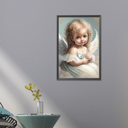 Angel Girl - Full Round AB Drill Diamond Painting 40*60CM