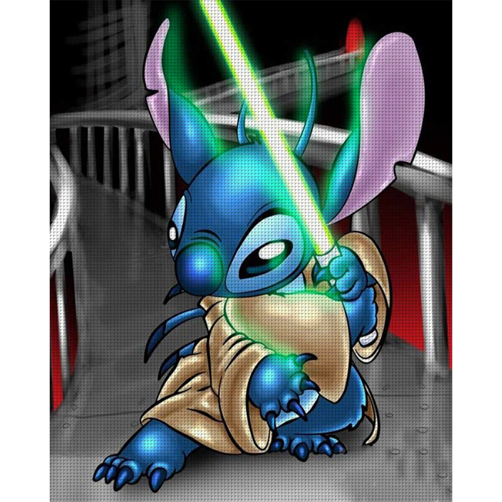 Sword Fighting Stitch - 11CT Stamped Cross Stitch 40*50CM