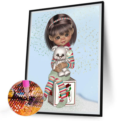 Model Doll - Full Round Drill Diamond Painting 30*40CM