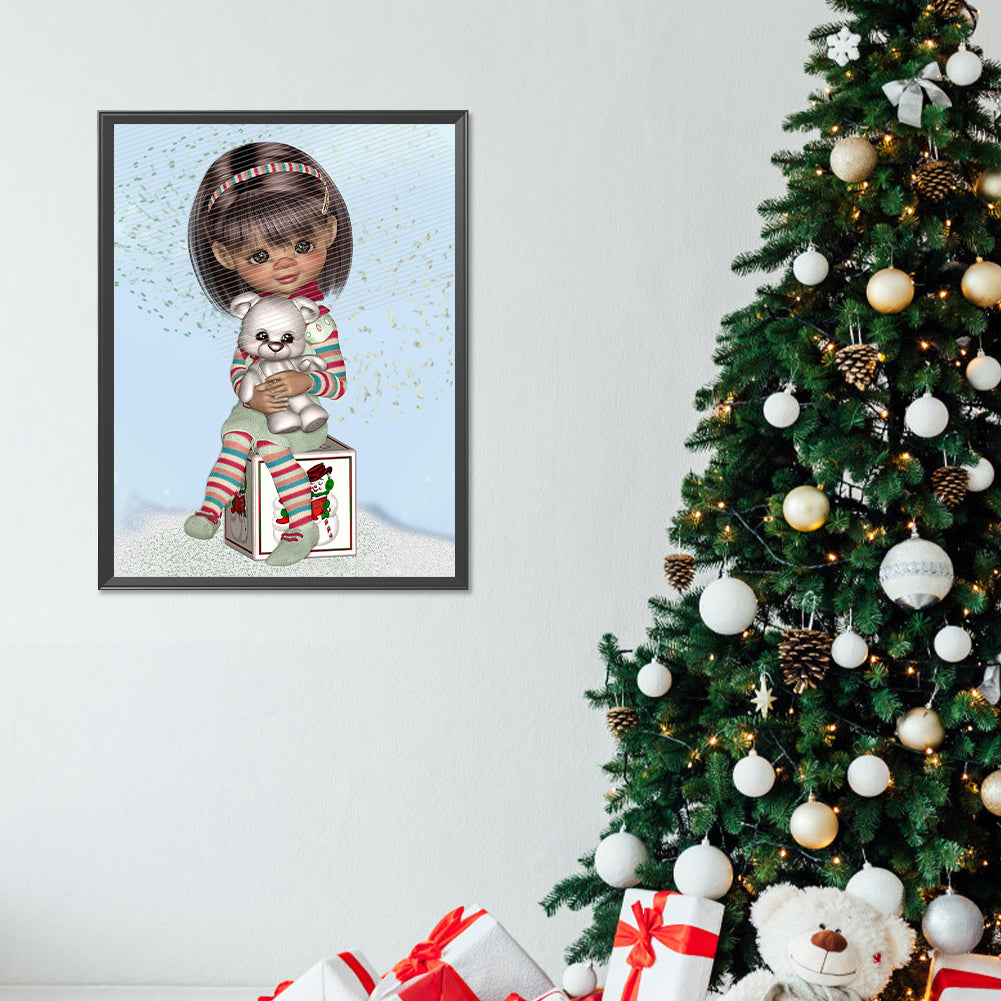 Model Doll - Full Round Drill Diamond Painting 30*40CM