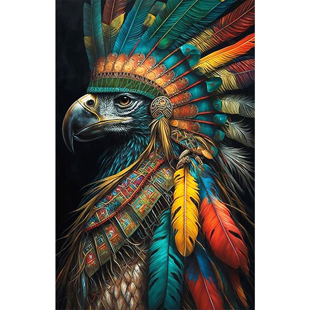 Siberian Eagle - Full Square Drill Diamond Painting 45*70CM