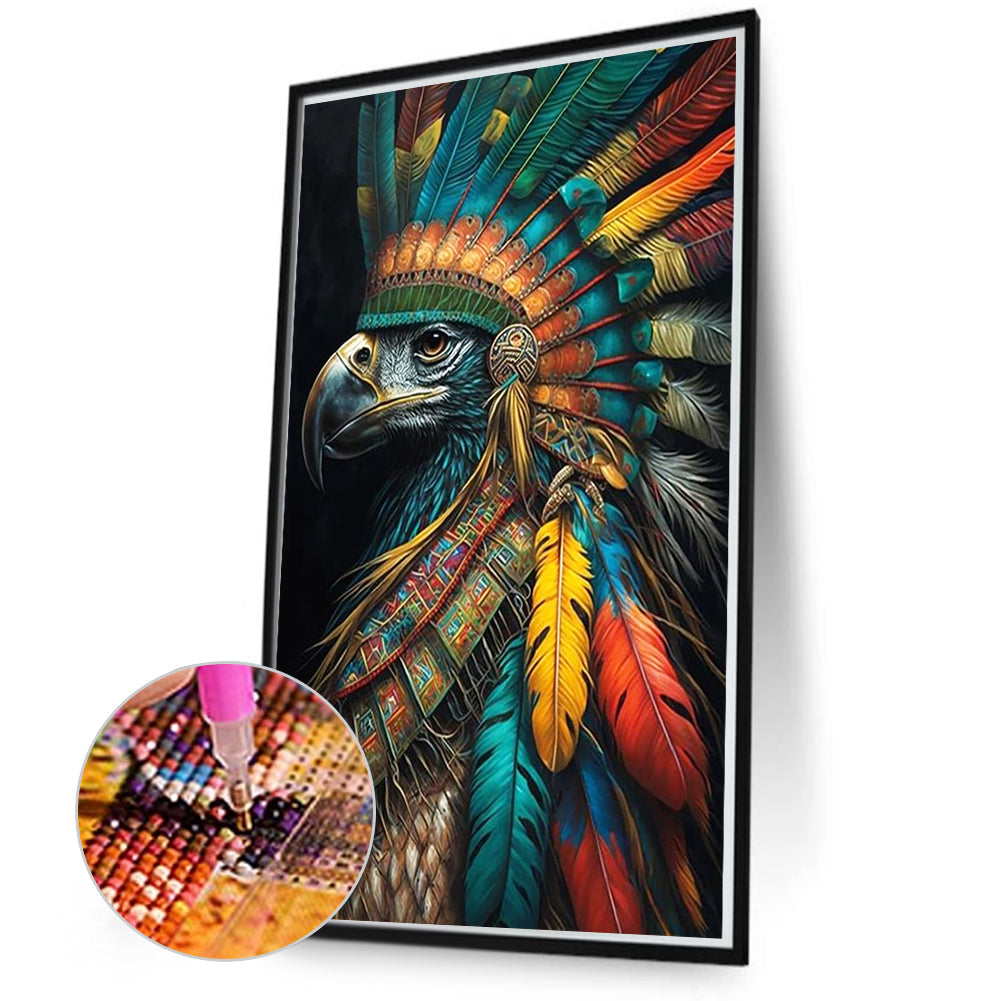 Siberian Eagle - Full Square Drill Diamond Painting 45*70CM