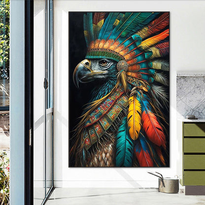 Siberian Eagle - Full Square Drill Diamond Painting 45*70CM