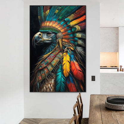 Siberian Eagle - Full Square Drill Diamond Painting 45*70CM