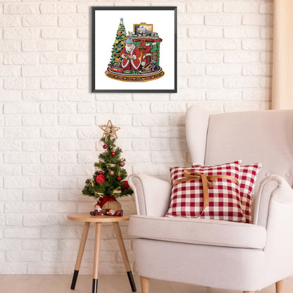 Santa Claus - Special Shaped Drill Diamond Painting 30*30CM