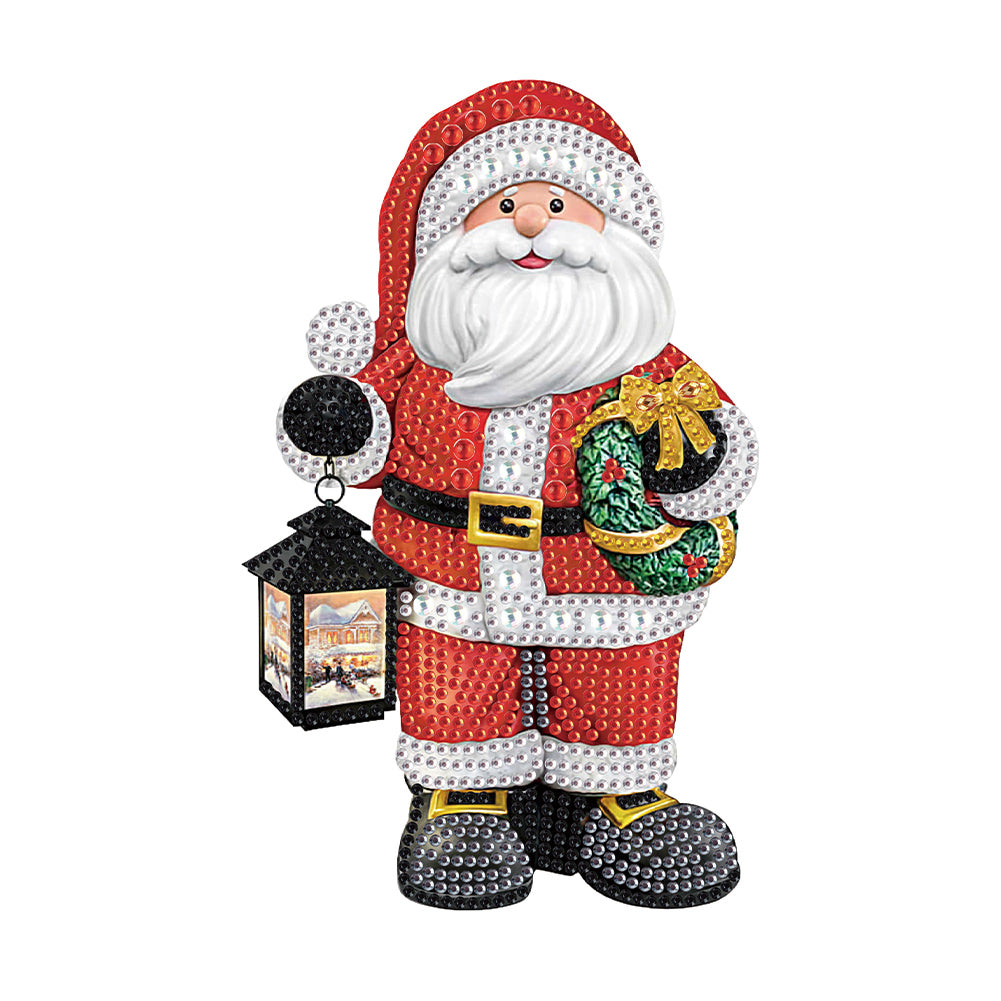 Santa Claus - Special Shaped Drill Diamond Painting 30*30CM